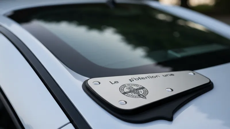 Le processus d'obtention d'une plaque immatriculation personnalisée